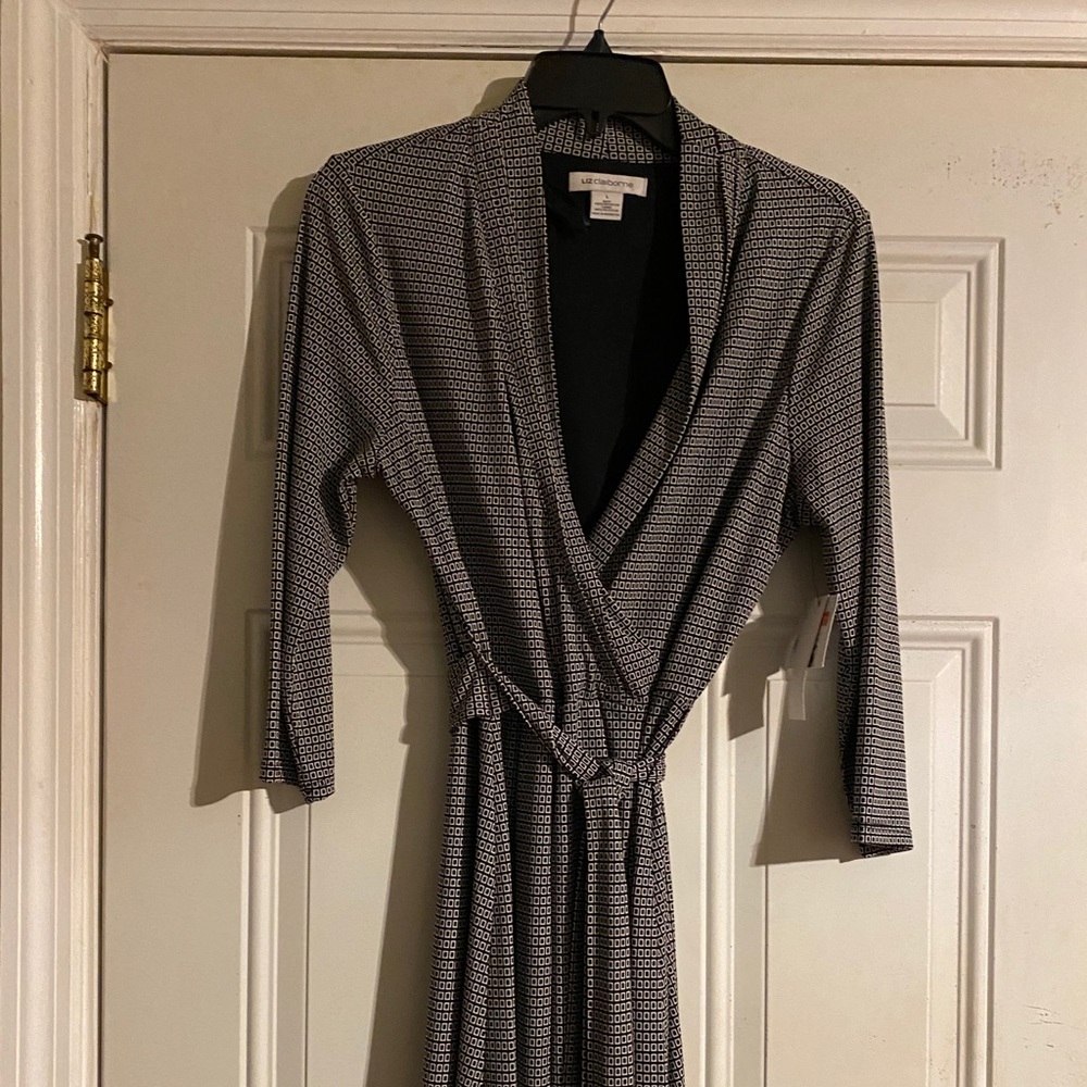 Black multi dress